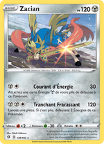 Zacian 139/209 Pokémon Clash des Rebelles