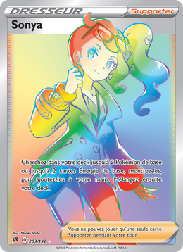 Sonya 203/209 Pokémon Clash des Rebelles