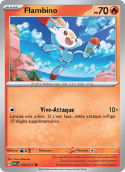 Flambino 036/295 Pokémon Héros Transcendants (ME2.5)