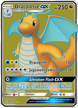 Dracolosse GX 229/258 — Pokémon Harmonie des Esprits (UNM)