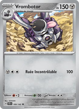 Vrombotor 109/175 Pokémon Couronne Stellaire (EV07)