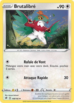Brutalibré 148/209 Pokémon Clash des Rebelles