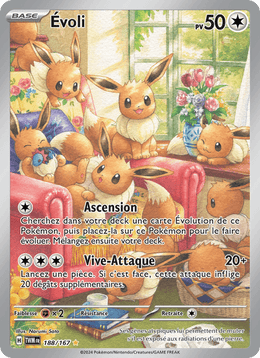 Évoli 188/226 Pokémon Mascarade Crépusculaire (EV06)