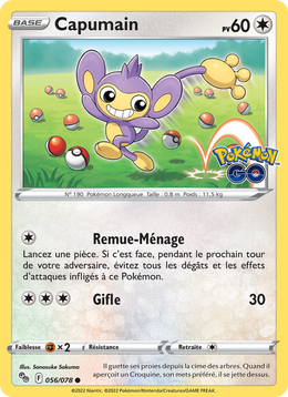 Capumain 056/88 Pokémon Pokémon GO