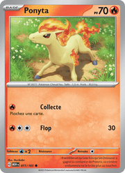 Ponyta 077/207 Pokémon 151 (MEW)