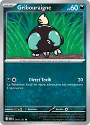 Gribouraigne 091/188 Pokémon Méga-Évolution (ME01)