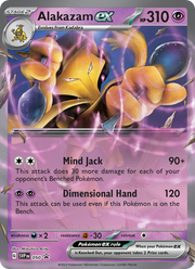 Alakazam-ex 050/PROMO — Pokémon Promo Écarlate et Violet (SVP)