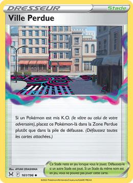 Ville Perdue 161/217 Pokémon Origine Perdue (LOR)