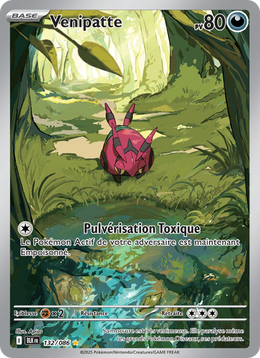 Venipatte 132/86 — Pokémon Foudre Noire (BLK)