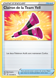 Clairon de la Team Yell 173/201 Pokémon Ténèbres Embrasées