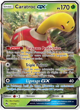 Caratroc GX 17/236 — Pokémon Tonnerre Perdu (LOT)