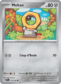 Meltan 116/218 Pokémon Forces Temporelles (EV05)