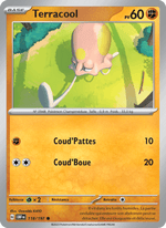 Terracool 118/230 Pokémon Flammes Obsidiennes (EV03)