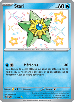 Stari - Staryu - Destinées de Paldea 118