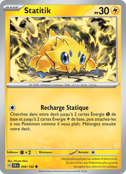 Statitik 050/175 Pokémon Couronne Stellaire (EV07)