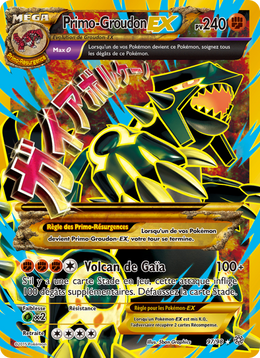 Primo-Groudon EX 97/101 — Pokémon Origines Antiques (AOR)