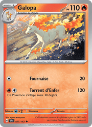 Galopa 027/218 Pokémon Forces Temporelles (EV05)