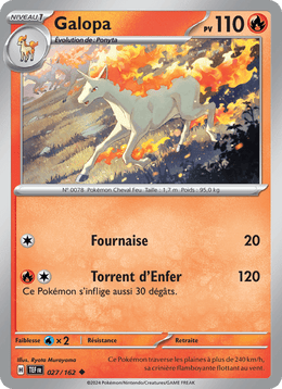 Galopa 027/218 Pokémon Forces Temporelles (EV05)