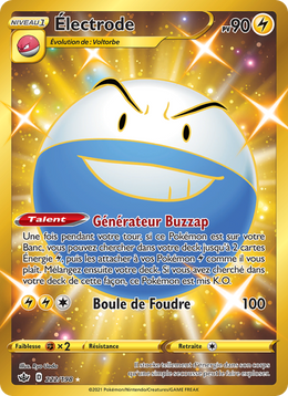 Électrode 222/233 — Pokémon Règne de Glace (CRE)
