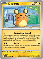 Dedenne 029/124 Pokémon Équilibre Parfait (ME03)