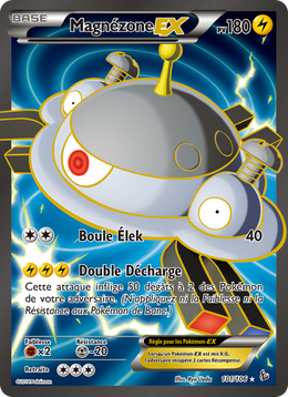 Magnézone EX 101/110 — Pokémon Étincelles (FLF)