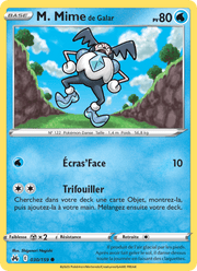 M. Mime de Galar 030/160 Pokémon Zénith Suprême (CRZ)