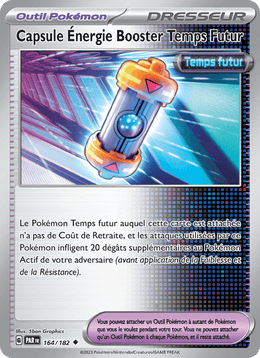 Capsule Énergie Booster Temps Futur 164/266 Pokémon Faille Paradoxe (EV04)