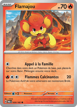 Flamajou 020/266 Pokémon Faille Paradoxe (EV04)
