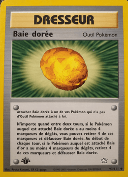 Baie dorée 93/111 Pokémon Neo Genesis (N1)