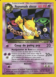 Hypnomade obscur 26/83 Pokémon Team Rocket (RO)