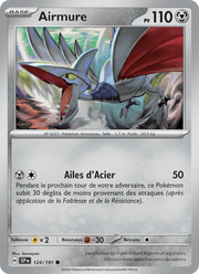 Airmure 124/252 Pokémon Étincelles Déferlantes (EV08)