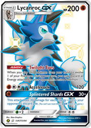 Lougaroc-GX SV67/94 — Pokémon Destinées Occultes Coffre Étincelant (SMA)