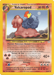 Volcaropod 33/66 Pokémon Neo Revelation (N3)
