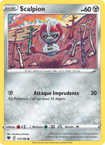 Scalpion 115/216 Pokémon Astres Radieux (ASR)