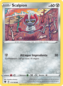 Scalpion 115/216 Pokémon Astres Radieux (ASR)