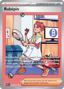 Rubépin 171/180 Pokémon Évolutions Prismatiques (EV8.5)