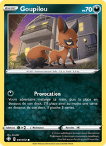 Goupilou 47/73 Pokémon Destinées Radieuses (SHF)