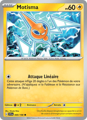 Motisma 069/258 Pokémon Écarlate et Violet (EV01)