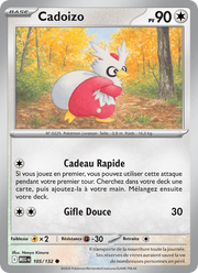 Cadoizo 105/188 Pokémon Méga-Évolution (ME01)