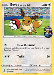 Eevee on the Ball 2/5 Pokémon Pokémon Futsal 2020 (FUT)