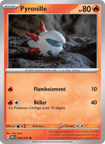 Pyronille 040/230 Pokémon Flammes Obsidiennes (EV03)