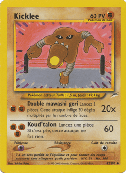Kicklee 42/113 Pokémon Neo Destiny (N4)