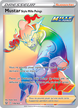 Mustar Style Mille Poings 176/183 — Pokémon Styles de combat (BST)
