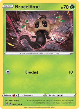 Brocélôme 016/217 Pokémon Origine Perdue (LOR)