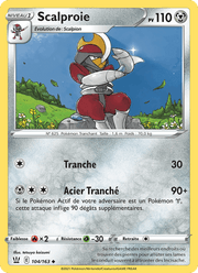 Scalproie 104/183 Pokémon Styles de combat (BST)