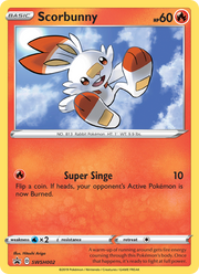 Flambino SWSH002/PROMO — Pokémon Promo Épée et Bouclier (SWSHP)