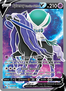 Sylveroy Cavalier d'Effroi V 171/233 — Pokémon Règne de Glace (CRE)