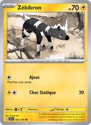 Zébibron 062/252 Pokémon Étincelles Déferlantes (EV08)