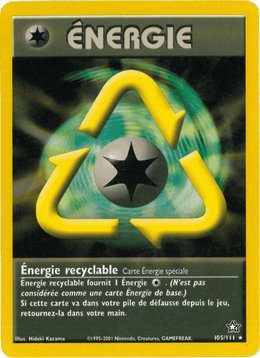 Énergie recyclable 105/111 Pokémon Neo Genesis (N1)