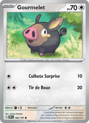 Gourmelet 182/230 Pokémon Flammes Obsidiennes (EV03)